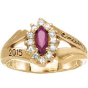 145 Girl's Marquis Fashion Class Ring